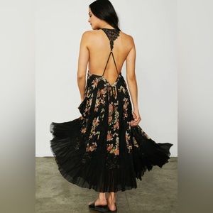 We are Hah I’ll Take U Farrer Dress Floral NWT